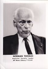 Original Press Photo AMERICAN SOCIALIST LEADER NORMAN THOMAS 1964 USA 483 picture