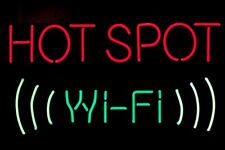 New Hot Spot Wifi Free Neon Light Sign 24