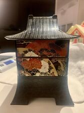Vintage Beautiful Lacquered Jewelry Trinket Box, Three Stackable, Made in Japan picture