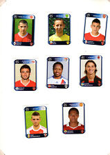 Lot of 8 Panini UEFA CHAMPIONS LEAGUE 2010-2011 Football Stickers picture