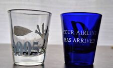 Valujet 1995 Airtran 2000 Shot Glasses Collectibles picture