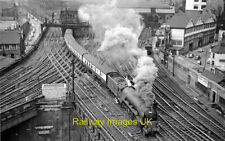 Railway Photo - The panorama at the east end of Newcastle Central Stn from c1954 picture