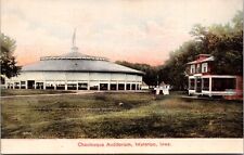Postcard Chautauqua Auditorium in Waterloo, Iowa~139955 picture