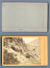 J.A., Palestine, Mount of Precipitation near Nazareth Vintage Albumen CDV. picture
