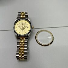 25th Year Cast Member Company D Watch Seiko Quartz Gold Face Mickey & Co picture