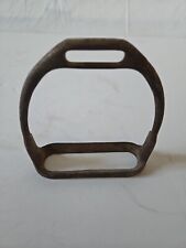 SINGLE Antique WW1 Cavalry Stirrup Marked US NS 1917 RIA Rock Island Arsenal picture