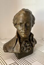 Vintage Ceramic MOZART Sculpture Bust Classical Piano Music Display Statue Decor picture