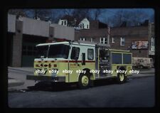 Newark NJ E13 1989 Emergency One pumper Fire Apparatus Slide picture