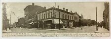 La Crosse Wisconsin Panoramic View 4th & Main Street Bifold Postcard Posted 1909 picture