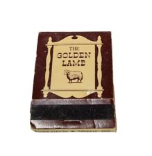 VTG Matchbook - The Golden Lamb Restaurant And Inn - Lebanon, OH (Unstruck) #25 picture