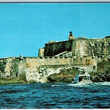 c1960s San Juan, PR Castillo San Felipe del Morro Star Fort Ancient Battery A235 picture