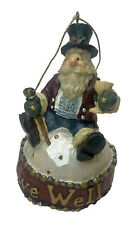 Boyds Bears Carver's Choice Christmas Santa Ornament Ritznick Live Well picture