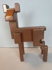 Monika Mulder IKEA Metal DEER Sculpture Figurine Copper 9x7 Art Deco Enameled picture
