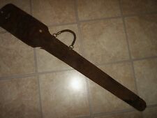 RARE Vintage Leather Sword Sheath SAMUEL Z. MARTIN Lock Have PA  AWESOME  picture