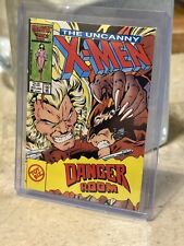 The Uncanny X-Men #213 Danger Room Wolverine v Sabretooth Toy Biz Card picture