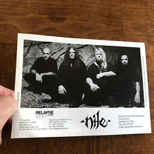 Nile Metal Music Group Very Rare 5X7 Press Photo - Karl Sanders picture