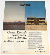 1972 General Electric Manufactured Houses Pak-nit Haverhill's Print Ad 10.5x13.5 picture