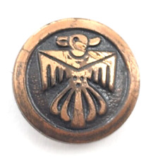 VTG Thunderbird Native Symbol Southwestern Art Copper Lapel Pin Tie Tack picture