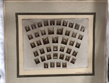 Vintage 1912-13 WESTMAR College Le Mars IOWA Group Composite Large Cabinet Photo picture