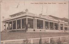 Postcard Club House Front View Race Track Laurel MD  picture