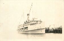 Postcard RPPC 1920s SS Catalina Avalon Los Angeles California Steamship 24-6342 picture