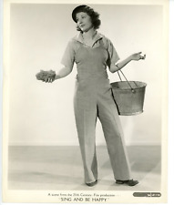Vintage 8x10 Photo Sing and Be Happy 1937  Joan Davis picture