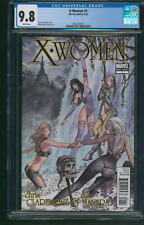X-Women #1 CGC 9.8 White Pages Milo Manara Cover Art Marvel Comics 2010 picture