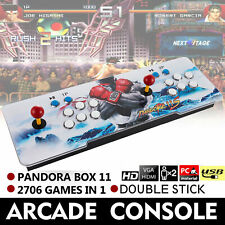 New Pandora Box 11s 2706 in 1 Retro Video Games Double Stick Arcade Console picture