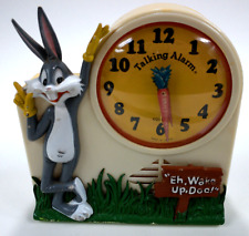 Vtg 1974 Bugs Bunny Talking Alarm Clock ~ Time & Voice Not Working ~ Parts Only picture