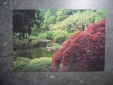 Japanese Garden Upper Pond Portland Oregon Postcard Unposted picture