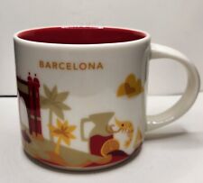 Starbucks Coffee BARCELONA SPAIN 14oz Mug 2017 You Are Here Collectors Series picture