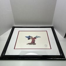 Original WALT DISNEY Sorcerer Mickey Fantasia 5000 Serigraph Sericel, Framed picture