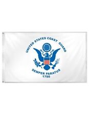 US Coast Guard 3' x 5' Nylon Flag picture