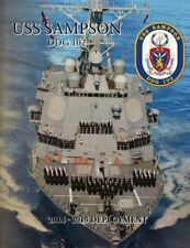 USS Sampson (DDG 102) 2014-15 Deployment Cruisebook picture