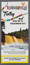1960s Toonerville Trolley Tahquamenon Falls MI Soo Vintage Travel Brochure  picture