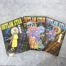 OUTLAW STAR Manga Comic Complete Set 1-3 T. ITOH Book Ryu Knnight SeeCondition picture
