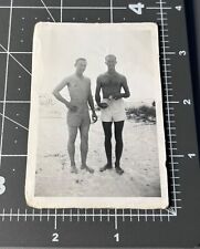 1950s Shirtless Handsome Men Swimsuit Man Vintage Gay Int Snapshot PHOTO picture