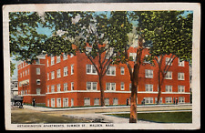 Vintage Postcard 1926 Hetherington Apartments, Malden, Massachusetts (MA) picture