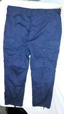 NWT'S MIDNIGHT NAVY BLUE MILITARY STYLE TROUSER PANTS X LARGE REGULAR picture
