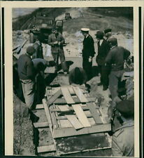 The excavation team of Karl's hill at Bulltofta... - Vintage Photograph 2314597 picture