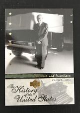 Frank Zamboni  Inventor,  Ice  Hockey Machine Collector Card picture