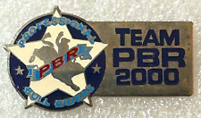 Vintage Professional Bull Riders Team PBR 2000 Lapel Tie Tack Hat Pin Rodeo picture