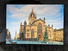 Chrome Postcard St Giles Cathedral, Edinburgh, Scotland picture