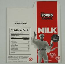 DC's Young Animal Milk Wars Promo milk carton NEW UNASSEMBLED Gerard Way picture