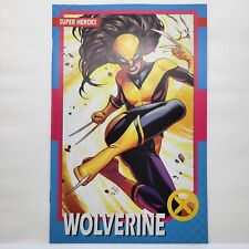 X-Men Vol 6 #8 Wolverine Variant Russell Dauterman Trading Card Cover 2022 picture