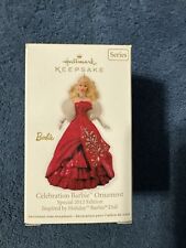 Hallmark Keepsake ~ Celebration BARBIE ~ 2012 ~ Blonde Christmas Ornament picture