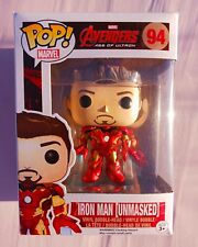 Funko Pop Marvel Avengers Age of Ultron Iron Man Unmasked #94 Amazon Exclusive picture