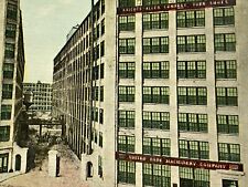 Haverhill MA Burgess And Lang Buildings Largest Shoe Factory 1914 Postcard picture