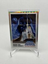 Star Wars Topps 2022 Chrome Galaxy V-4 Refractor Bring The Force Home Vintage picture
