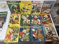 Lot Of 140 Walt Disney, Looney Tunes, Various 50’s Comic Books Case Included picture